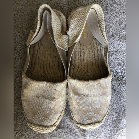 Coach sling back flats - Picture 1 of 6